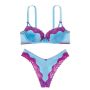 Комплект Tease Push-Up Bra Bikini Blue & Thong Panty