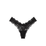 Трусики Very Sexy Rose Lace High-Leg Thong Panty Black