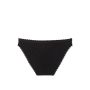 Трусики Cotton Lace-Waist Bikini Panty Black