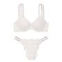 Комплект Very Sexy Double Shine Strap Push-Up Bra & Brazilian Panty Coconut White