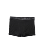 Трусики Logo Cotton High-Waist Boyshort Panty чорні