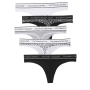 Набір трусиків 5-Pack Cotton Logo Thong Panties Multi VS