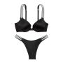 Комплект Very Sexy Double Shine Strap Push-Up Bra Black