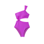 Суцільний купальник Twist Monokini Swimsuit Purple Punch