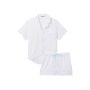 Піжама Cotton Short Pajama Set White