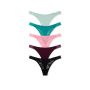 Набір трусиків 5-Pack Lace-Up Logo Thong Panties Mint