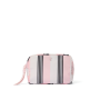 Косметичка Travel Makeup Bag Pink Black Stripe