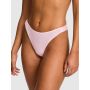 Трусики Logo Cotton High-Leg Thong Panty Pink Tulip