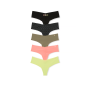 Набір трусиків 5-Pack No-Show Thong Panty VSX