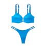 Комплект Very Sexy Bombshell Double Shine Strap Push-Up Bra Shoking Blue