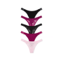 Набір трусиків 5-Pack Lace-Up Logo Thong PantiesFashion Pack