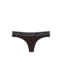 Трусики Logo Cotton Thong Panty Black Cherries