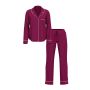 Піжама Modal Long Pajama Set  Victoria's Secret Plum Rouge