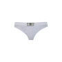 Трусики Logo Cotton Shine Patch Thong Panty Grey