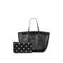 Сумка Mesh Tote & Pouch Set Black Dot