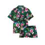 Піжама сатинова Satin Short Pajama Set Moody Floral