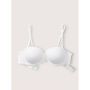 Бюстгальтер PINK Wear Everywhere Strapless Push-Up Bra White