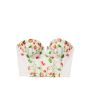 Корсет топ Strawberry Embroidery Coconut White 34DD