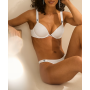 Комплект білизни Very Sexy Bombshell Add-2-Cups Scattered Shine Strap Push-Up Bra Coconut White