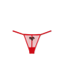 Трусики Very Sexy Flirty Mesh V-String Panty Vermillion Rose