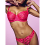 Комплект білизни Dream Angels Wicked Unlined Pop Floral Embroidery Balconette Bra Pink