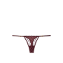 Трусики Very Sexy Logo Embroidery Panty Burgundy Brown