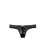 Трусики Heritage Ribbon Slot Thong Panty Black