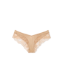 Трусики Rose Lace-Trim High-Leg Cheeky Panty Praline