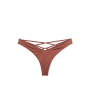 Трусики Strappy Back High-Leg Thong Panty Clay