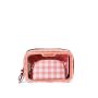 Косметичка 3 в 1 Beauty Bag Coral Gingham