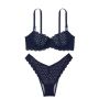 Комплект Wicked Unlined Bow Balconette Bra Ensign Navy