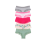 Набір трусиків 5-Pack Lace-Waist Cotton Cheeky Panty Summer Mix