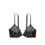 Бюстгальтер Sheer Shine Low-Cut Demi Bra Black