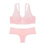 Комплект Very Sexy Icon Mesh Longline Bra & Panty Pretty Blossom