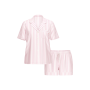 Піжама Modal Short Pajama Set Print Pink Stripe