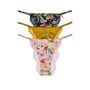 Трусики 3-Pack Brazilian Charm Panties Hummingbird Garden