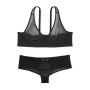 Комплект Very Sexy Icon Mesh Longline Bra & Panty Black