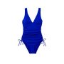 Суцільний купальник Swim Ruched Plunge One-Piece Swimsuit Blue Oar