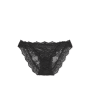 Трусики Dream Angels Floral Lace Cheekini Panty Black