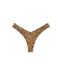 Трусики Strappy Back High-Leg Thong Panty Leopard