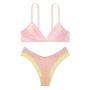 Комплект Tease Wireless Triangle Bralette & Thong Panty Pretty Blossom