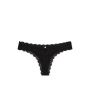 Трусики Dream Angels Lace-Trim Thong Panty Black