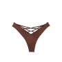 Трусики Strappy Back High-Leg Thong Panty Ganache