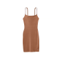 Нічна сорочка Shine Strap Smoothing Slip Dress Caramel
