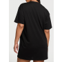 Нічна сорочка Oversize Cotton Sleep Tee Black VS