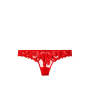 Трусики Very Sexy Satin Ziggy Glam Floral Embroidery Thong Panty Lipstick