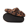 Домашні тапочки Faux-Fur Closed-Toe Slippers Leopard Bling Logo VS