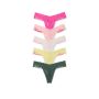 Набір трусиків 5-Pack Lacie Embroidery Thong Panties