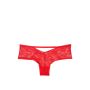 Трусики Very Sexy Sheer Mesh & Lace Cutout Cheeky Panty Red