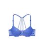Бюстгальтер Lace Front Lined Demi Bra Blue